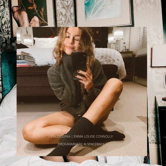Emma Louise Connolly in Calzedonia Socks